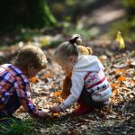 Play is not a break from learning. It is learning. Children Playing in the forest